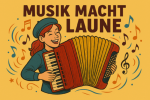 Jeder sollte ein Instrument spielen, denn Musik öffnet Türen, die Worte manchmal nicht erreichen. Besonders das Akkordeon verbindet Rhythmus, Melodie und Gefühl in einem einzigen Instrument. Es fördert Konzentration, Kreativität und macht außerdem richtig Spaß.
Wer Akkordeon spielt, lernt nicht nur Musik – er lernt Geduld, Ausdruck und die Freude daran, etwas aus eigener Kraft klingen zu lassen. Egal ob jung oder alt: Akkordeonspielen stärkt das Selbstvertrauen, bringt Menschen zusammen und sorgt für viele „Aha“- und „Wow“-Momente.
Musik machen bedeutet mehr als Noten treffen – es bedeutet, sich selbst zu entdecken. Und dafür ist das Akkordeon ein wunderbarer Anfang.